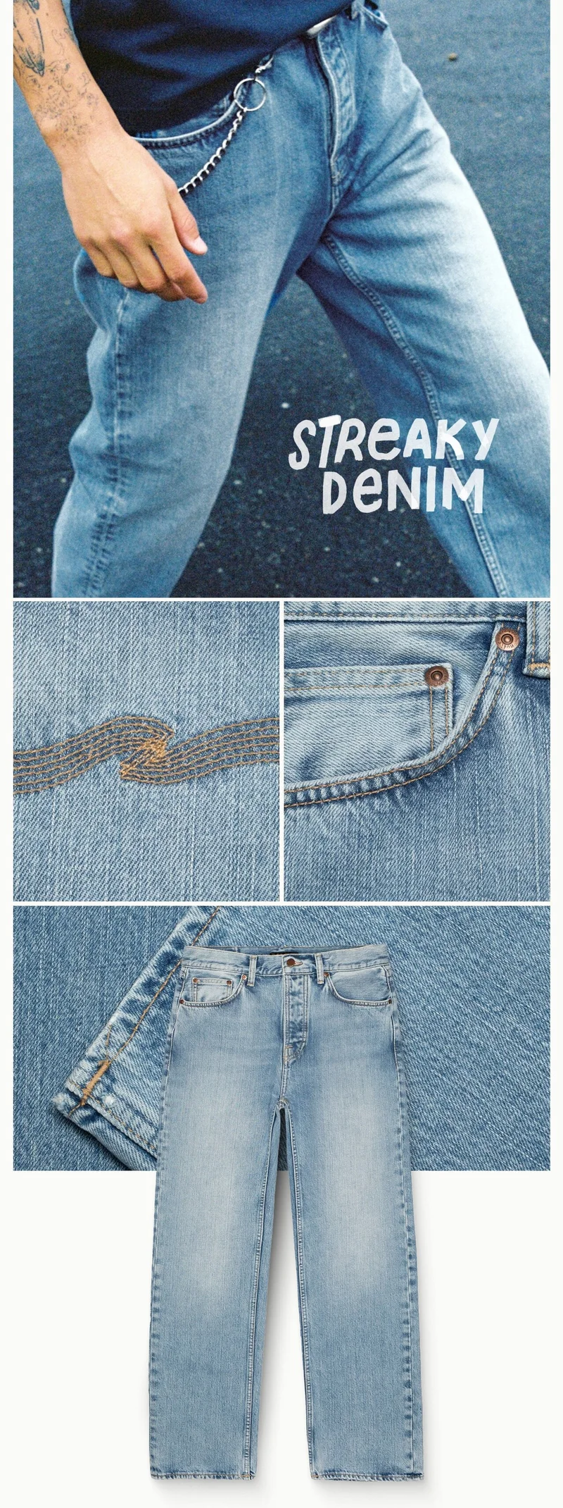 Streaky Denim, Tuff Tony Streaky Vintage