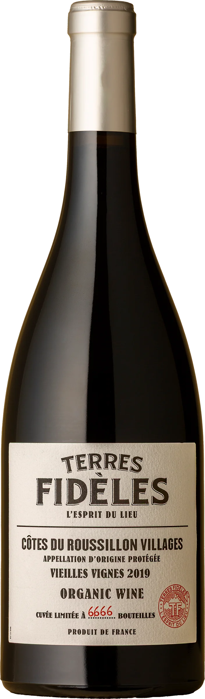 Image of Terres Fidèles <BR> Côtes du Roussillon Villages Grenache / Carignan 2019