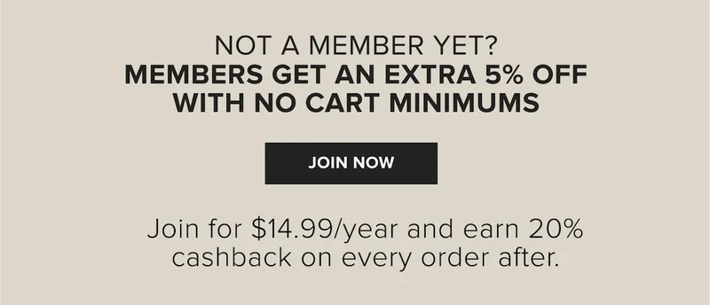 Not a Tattoo Club member yet? Join for $14.99/year and earn 20% cashback on every order after.