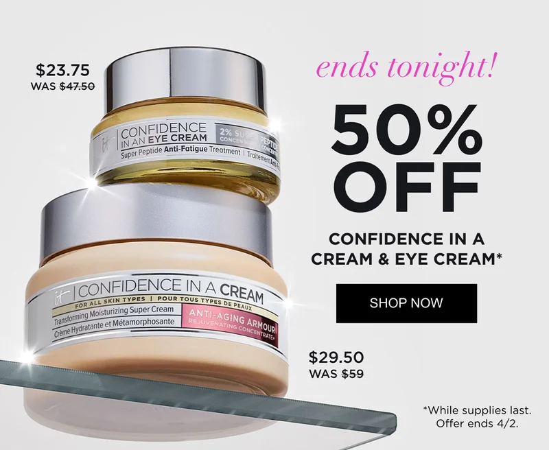 ends tonight!