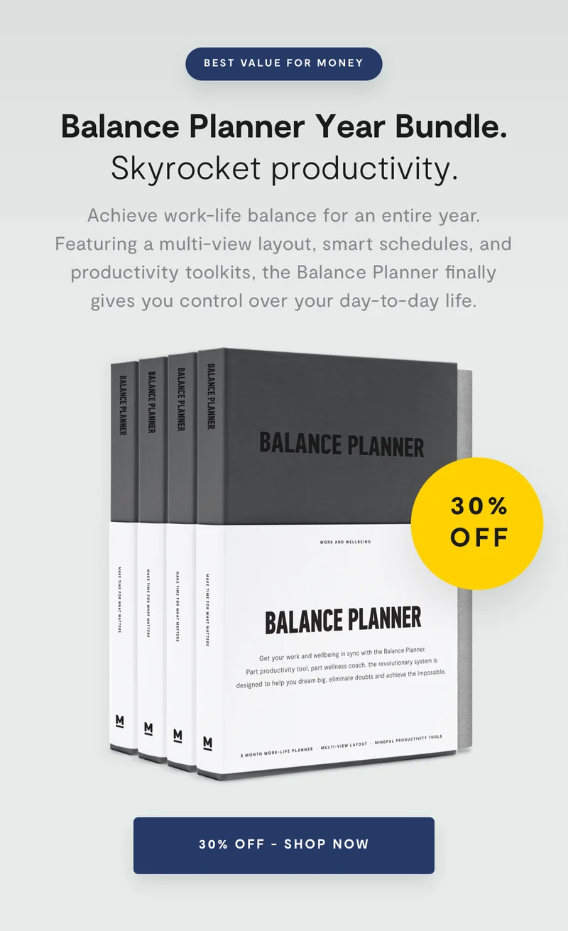 Shop The Balance Planner Year Bundle