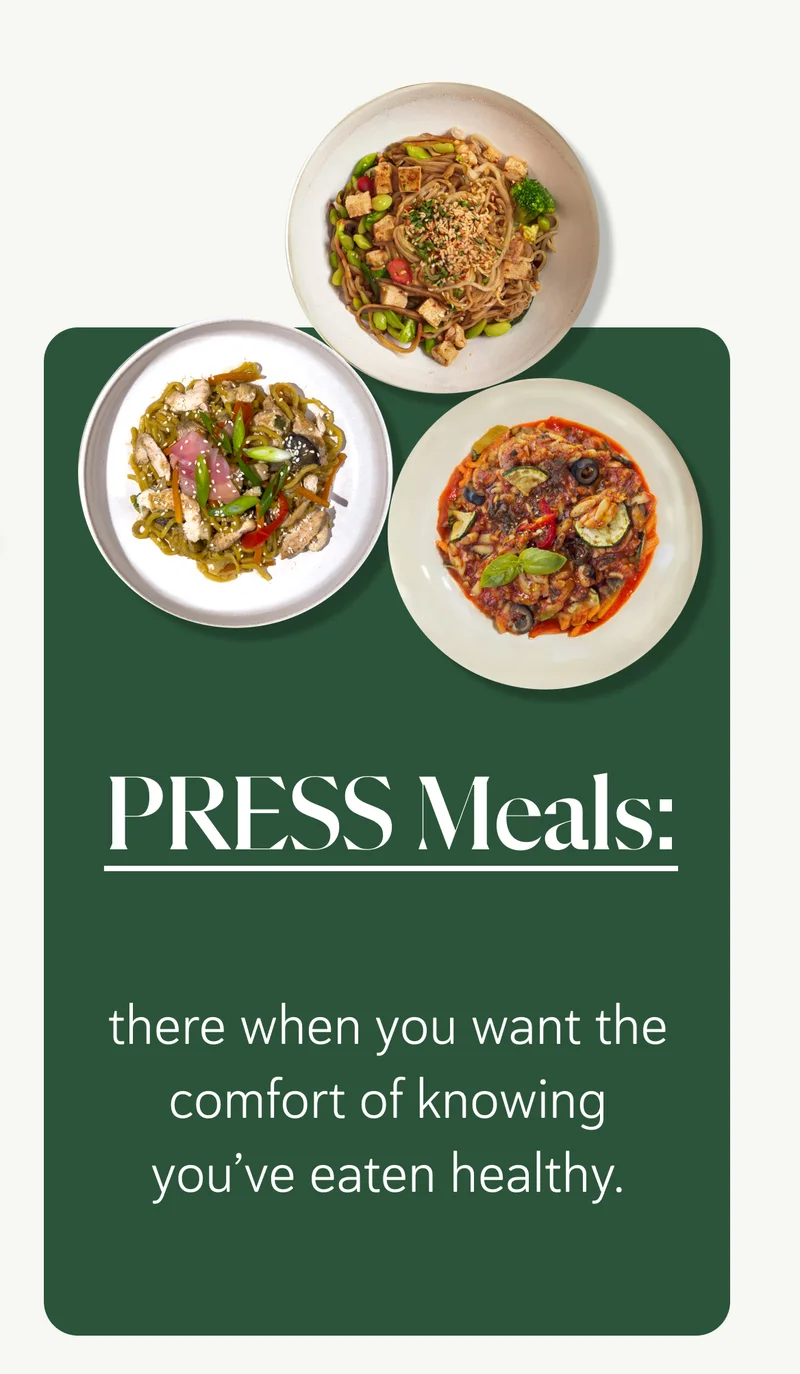 Our meals are there when you want the comfort of knowing you’ve eaten well, no matter how busy the day gets.
