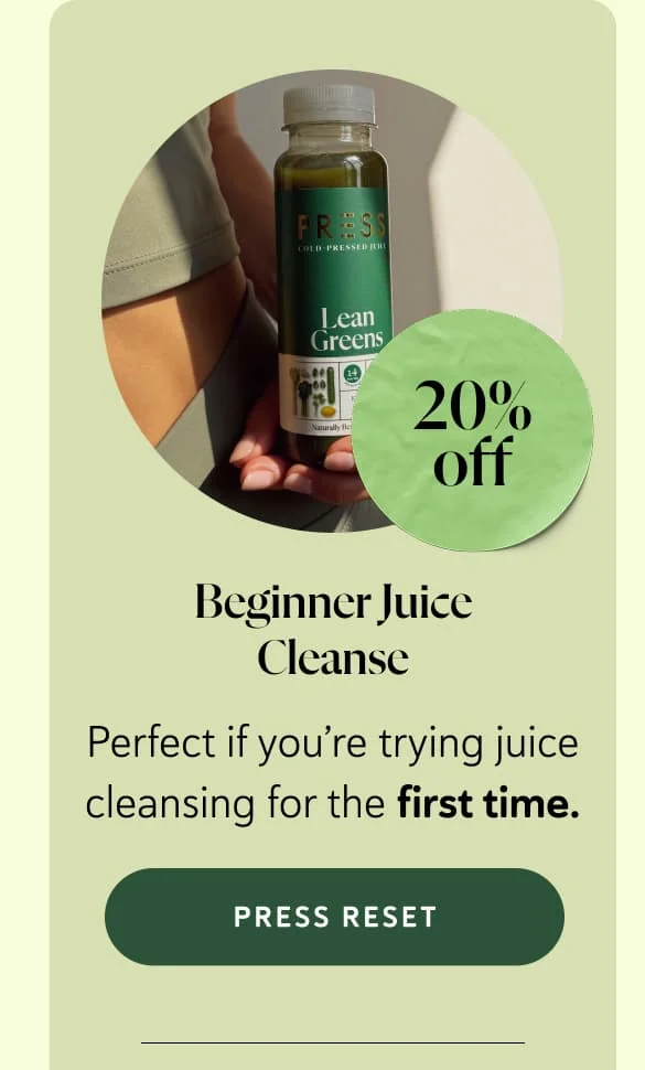 Beginner Juice Cleanse Perfect if you’re trying juice cleansing for the first time.
