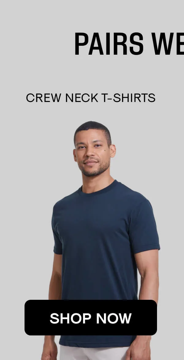 CREW NECK T-SHIRTS