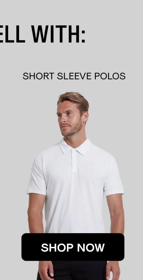SHORT SLEEVE POLOS