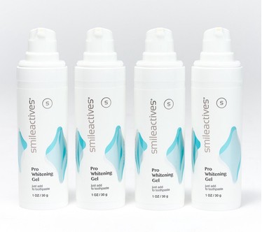 Smileactives Pro Teeth Whitening Gels Holiday 4-Piece Set