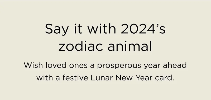 Sayh It with 2024's Zodiac Animal
