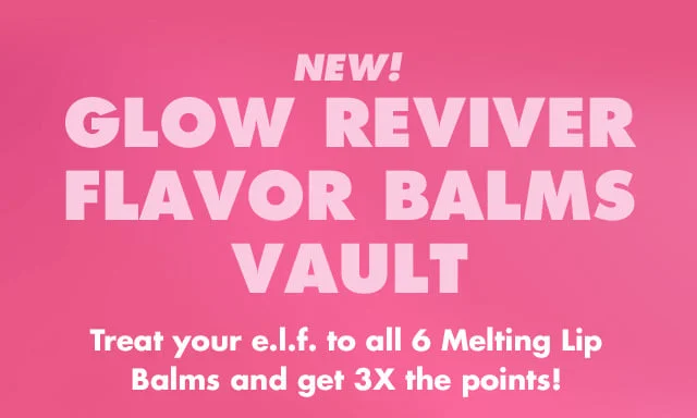 NEW! Glow Reviver Flavor Balms Vault