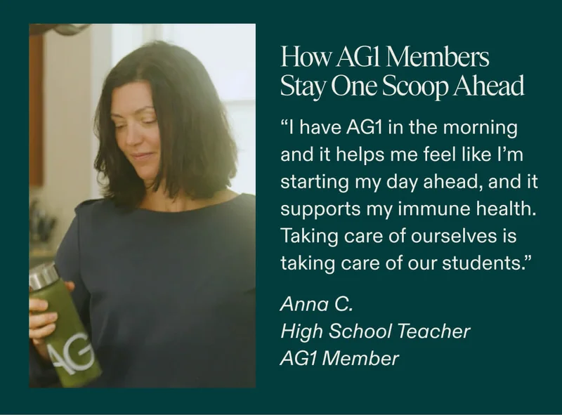 Members love AG1