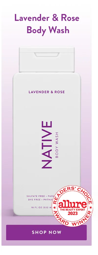 Lavender & Rose Body Wash | SHOP NOW