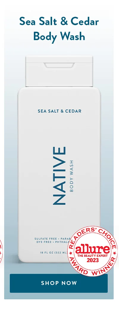Sea Salt & Cedar Body Wash | SHOP NOW