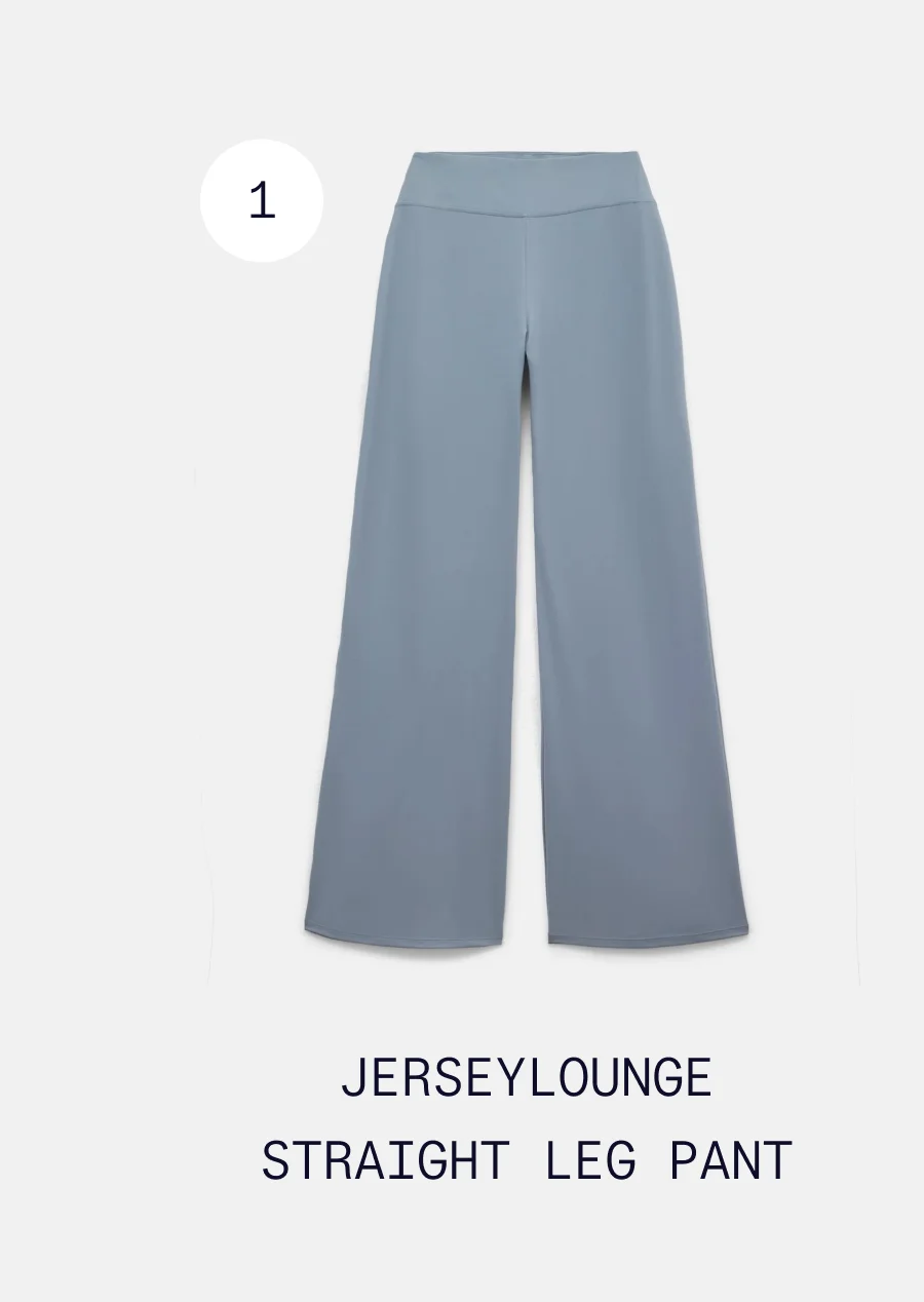 JerseyLounge Straight Leg Pant Straight leg