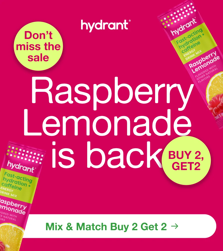 Raspberry Lemonade is back. | Mix & Match Buy 2 Get 2