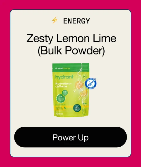 Zesty Lemon Lime (Bulk Powder) | Power Up