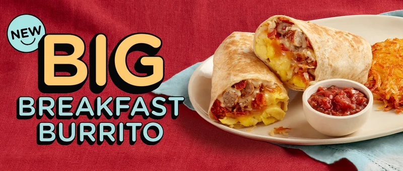 NEW BIG BREAKFAST BURRITO