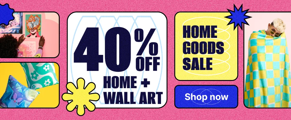 40% off Home + Wall Art