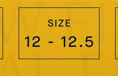 SIZE 12 - 12.5
