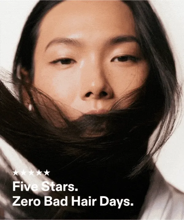 5 Stars. Zero Bad Hair Days