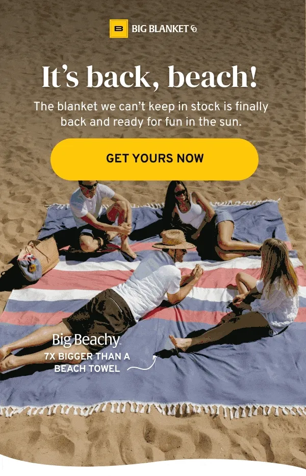 It's Back, Beach.