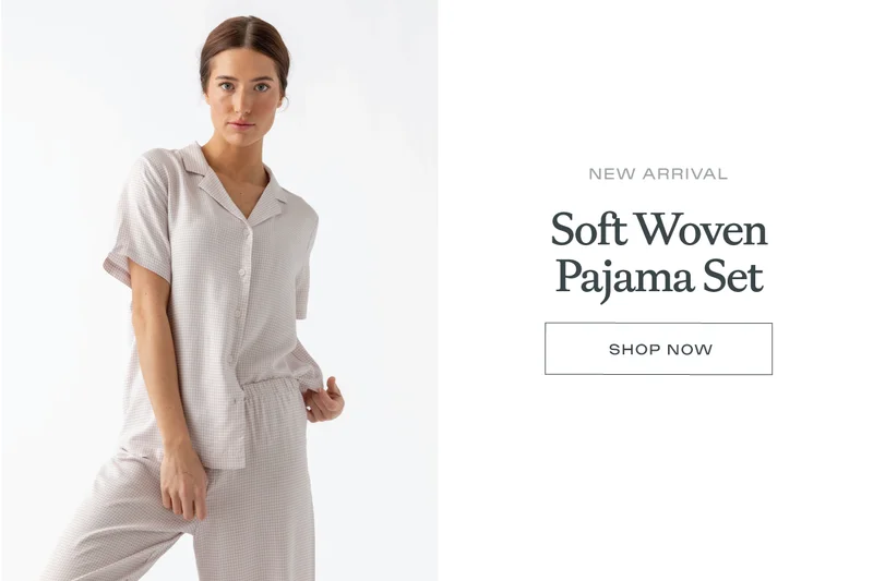 Shop The Soft Woven Pajama Set
