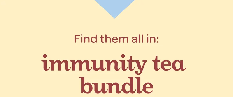 Find them all in: Immunity Tea Bundle