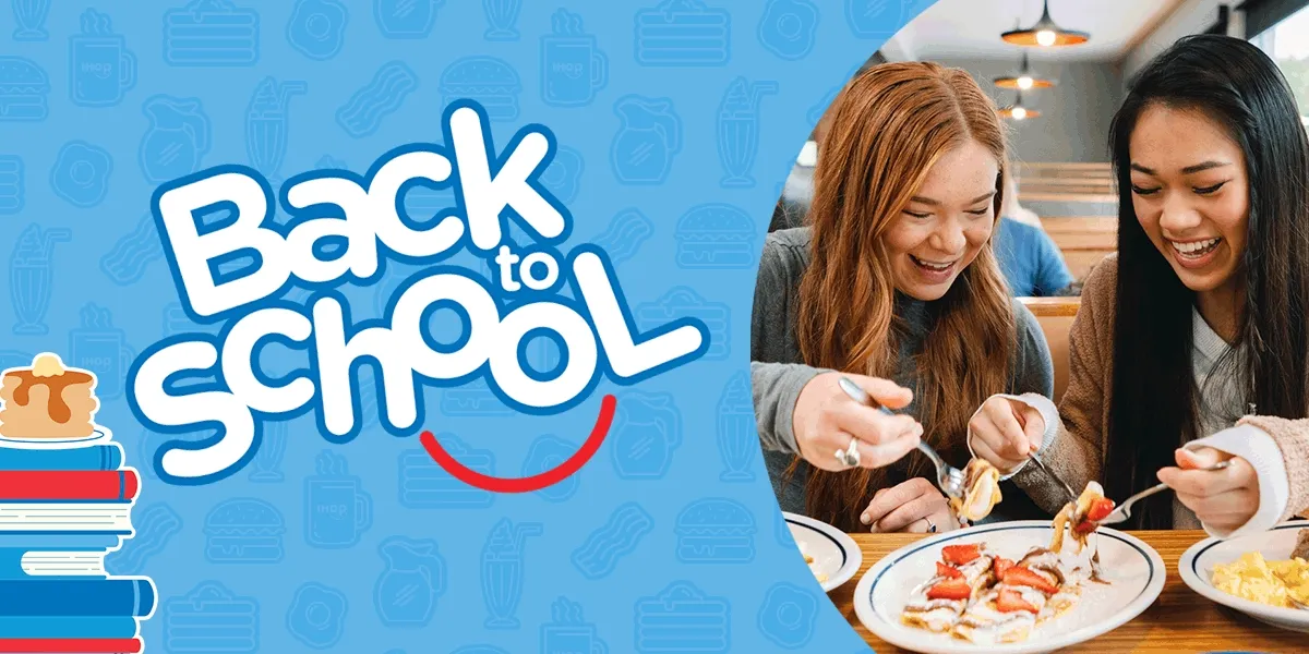 BACK TO SCHOOL WITH IHOP