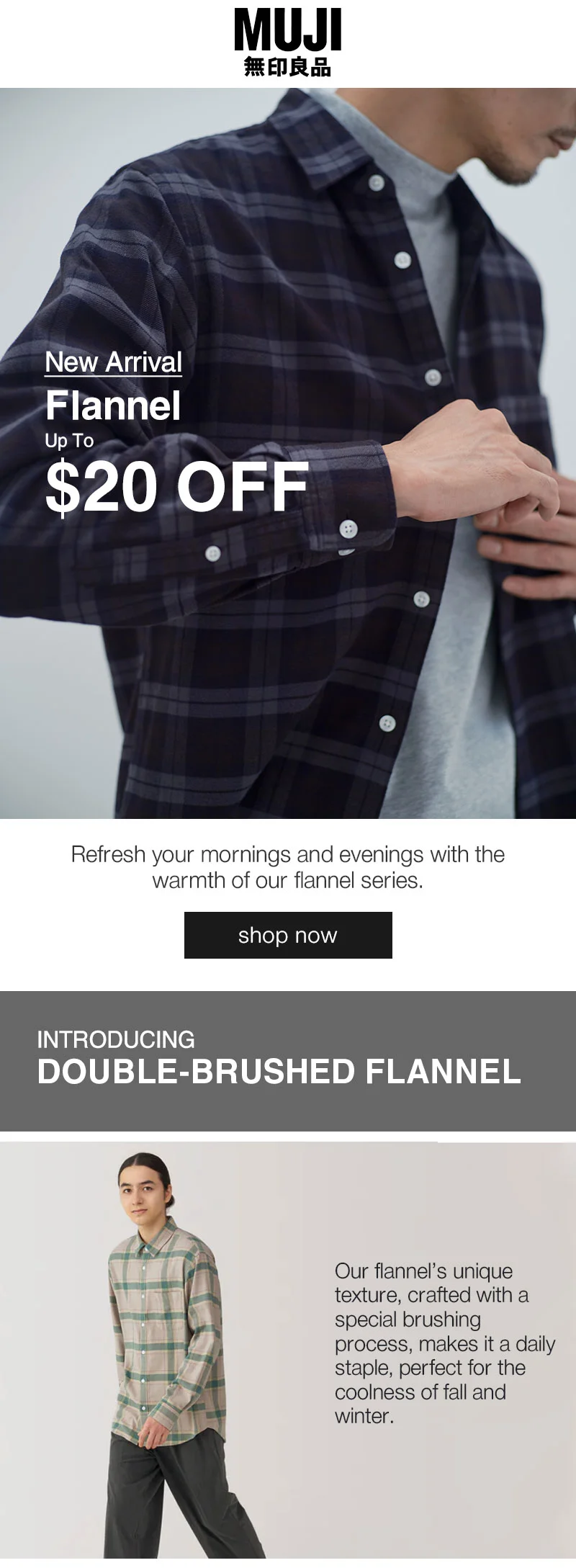 Shop Up To $20 Off Flannels!