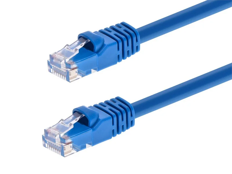 Cat6 20ft Blue Patch Cable, UTP, 24AWG, 550MHz, Pure Bare Copper, Snagless discount code, Fullboot Series Ethernet Cable