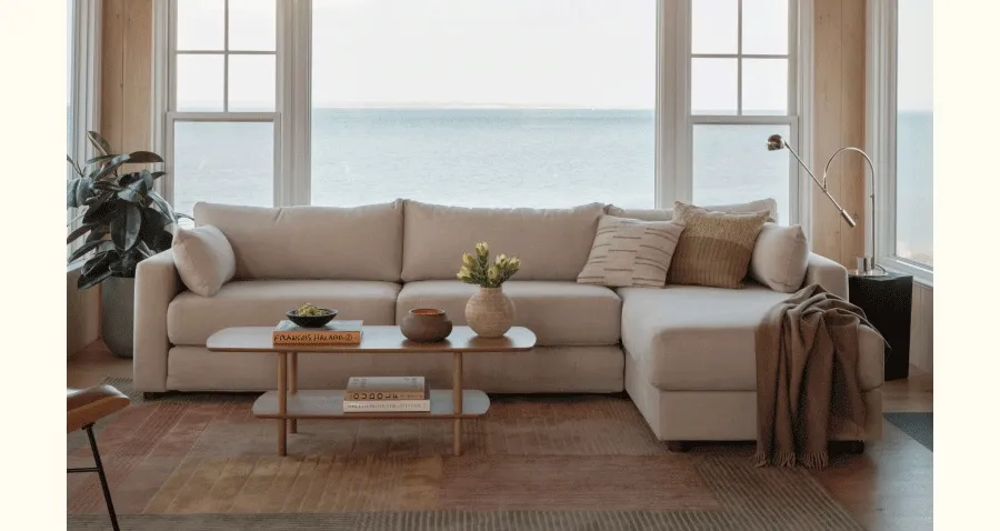 Span Sleeper Storage Sectional with Reversible Chaise