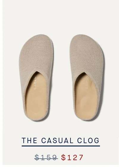 THE CASUAL CLOG THE CASUAL CLOG