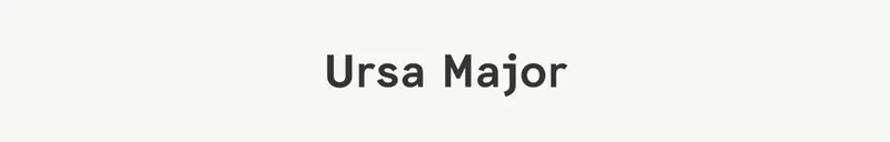 Ursa Major