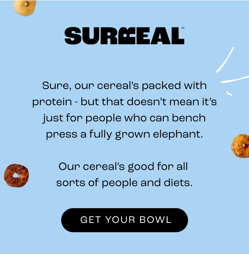 Cereal you can eat