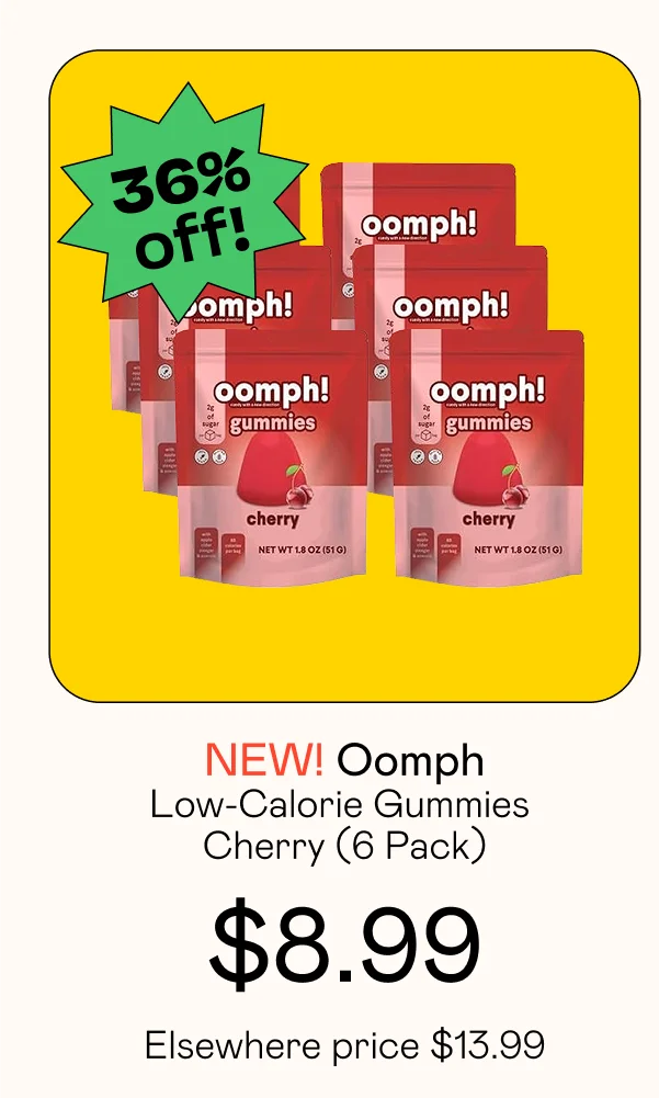 Low-Calorie Gummies - Cherry (6 Pack)