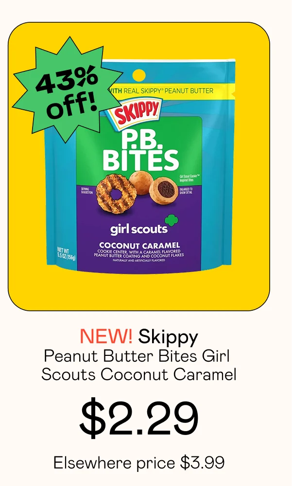 Peanut Butter Bites - Girl Scouts Coconut Caramel