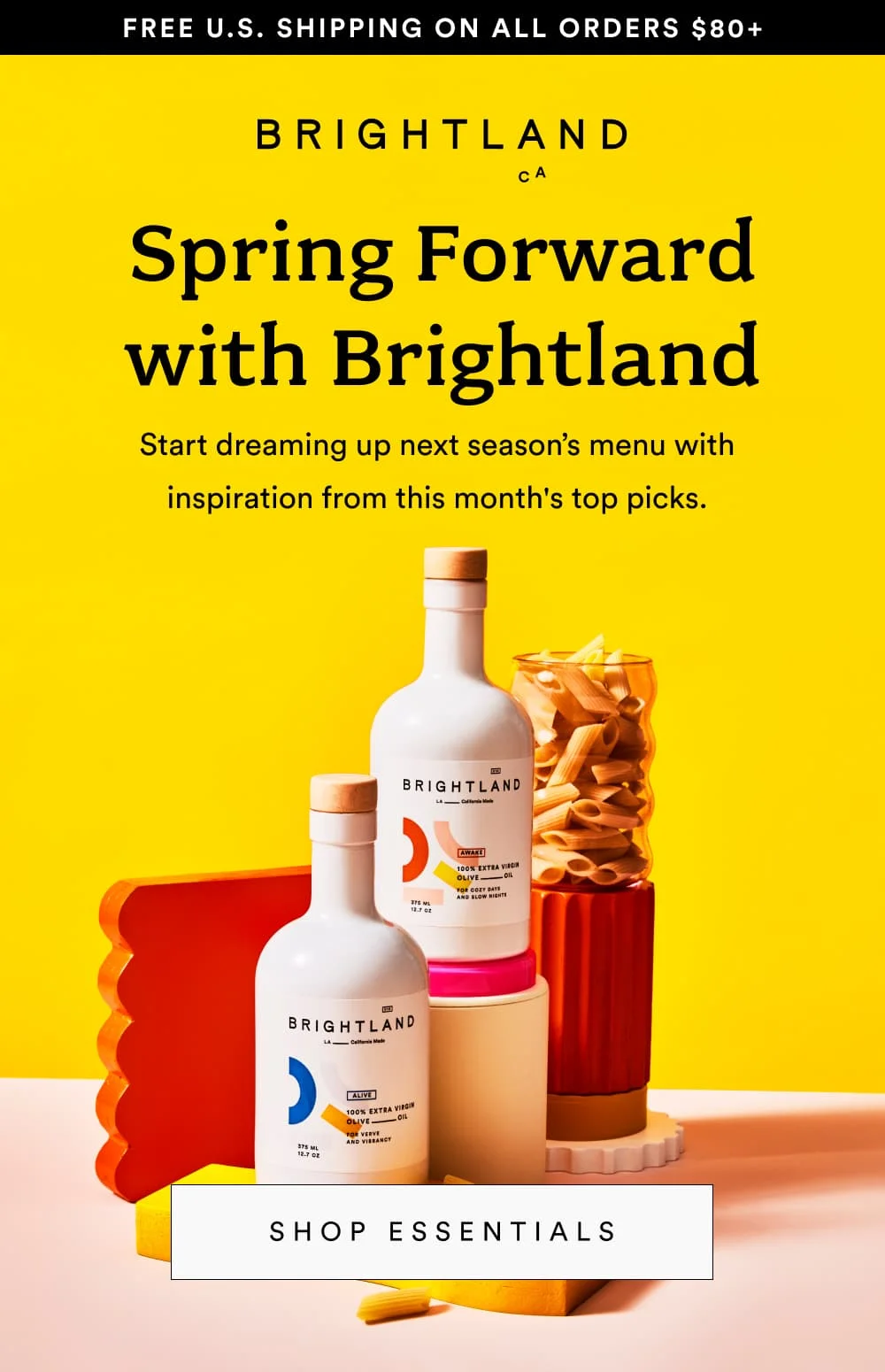 Spring Forward with Brightland [ SHOP ESSENTIALS ]