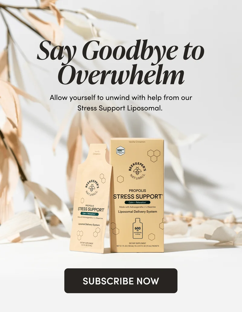 Say Goodbye to Overwhelm   Allow yourself to unwind with help from our Stress Support Liposomal.