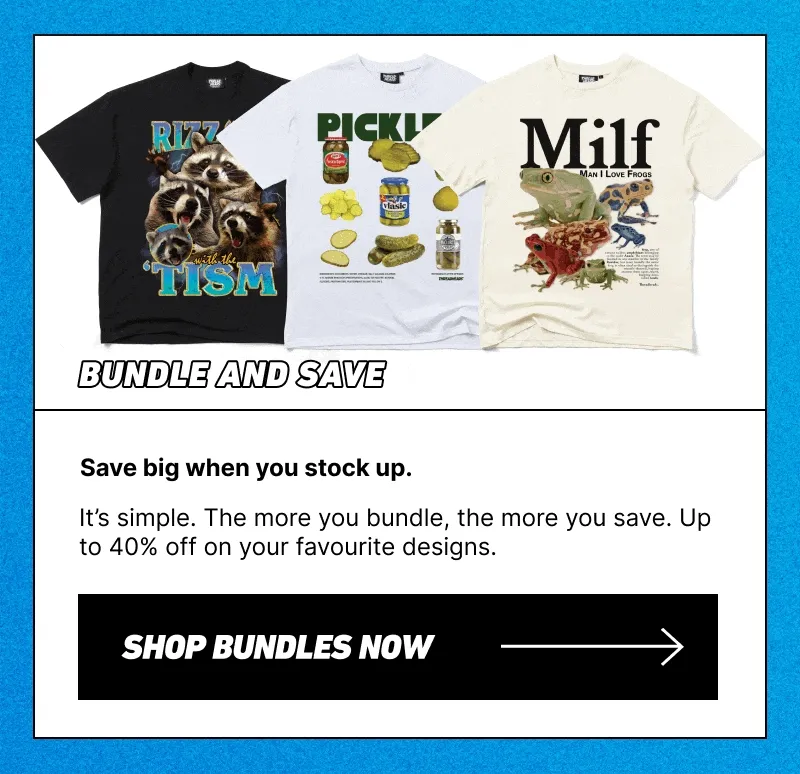 Shop bundles now