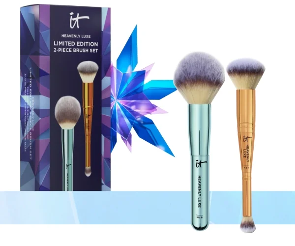 HEAVENLY LUXE LIMITED-EDITION 2-PIECE MAKEUP BRUSH SET