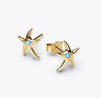 Starfish Stud Earrings