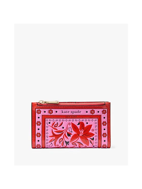 Morgan Bandana Small Slim Bifold Wallet