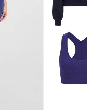 Spacedye Simplicity Bra in Eternal Blue Heather