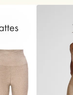 Spacedye At Your Leisure High Waisted Midi Legging in Sand Swept Heather