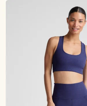 Spacedye Simplicity Bra in Eternal Blue Heather