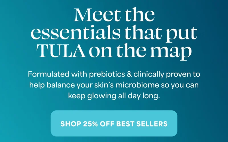 Formulated with prebiotics & clinically proven to help balance your skin's microbiome so you can keep glowing all day long. SHOP 25% OFF BEST SELLERS