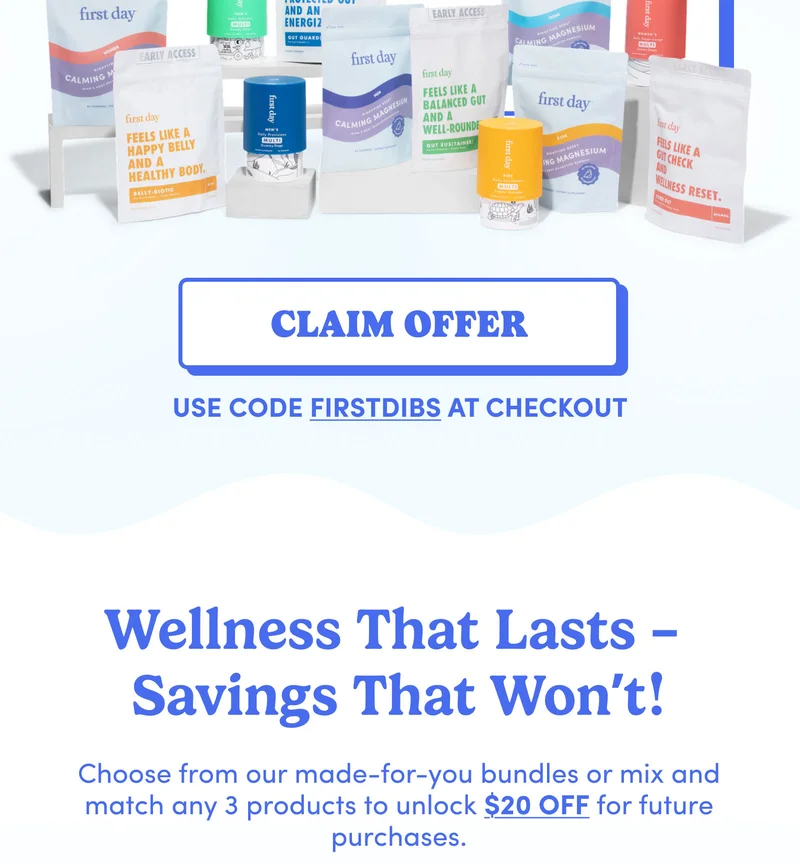 Shop now with code discount code