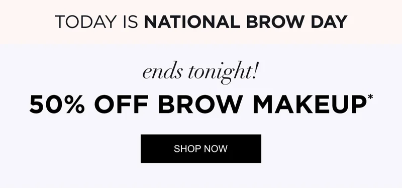 Today Is National Brow Day