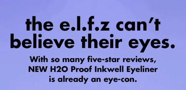 the e.l.f.z can't believe their eyes.