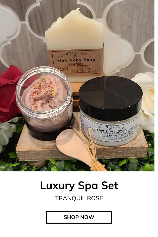 Tranquil Rose Luxury Spa Set