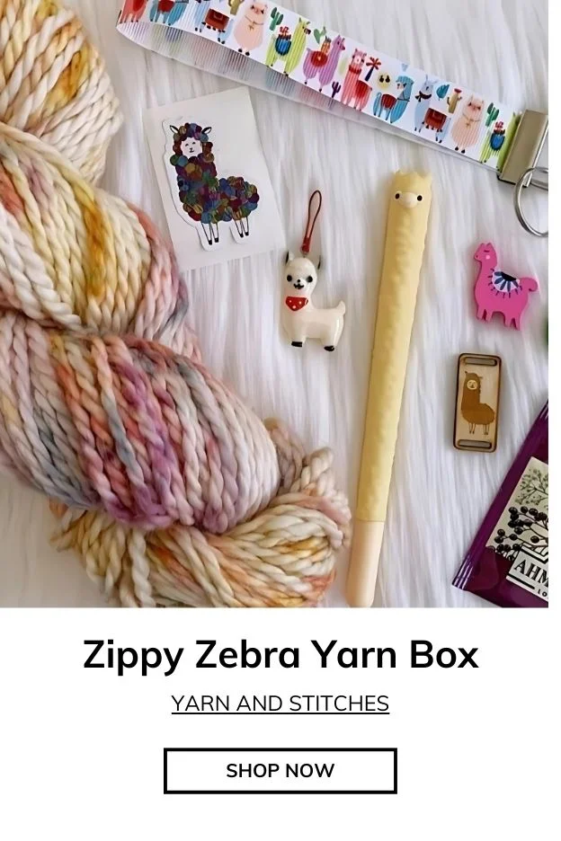 Zippy Zebra Yarn Mystery Box