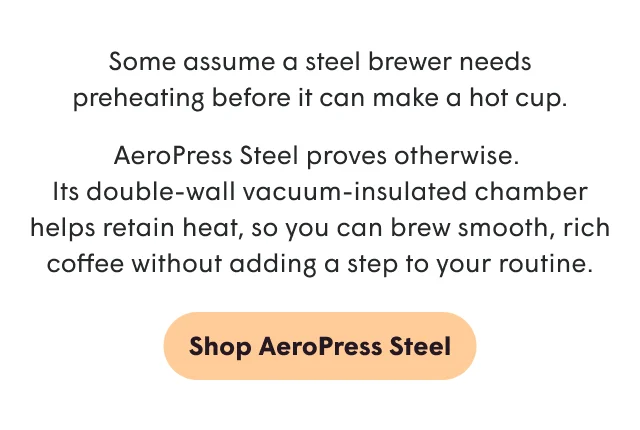 Shop AeroPress Steel